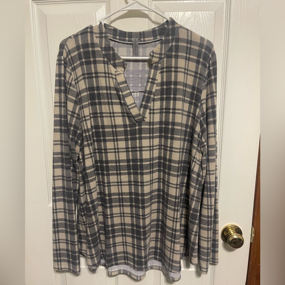 Ladies Comfy Flannel Shirt